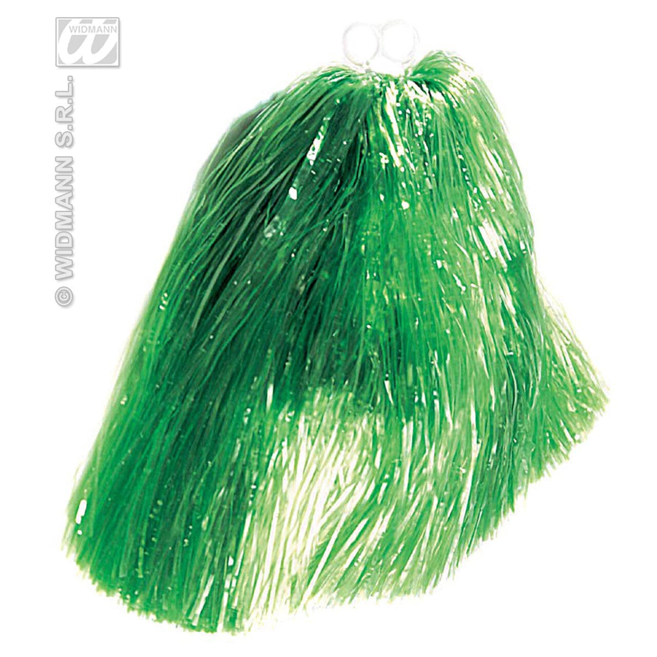 Op deze afbeelding zie je een Accessoires, van het merk Widmann. Pom Pom Luxe Uitvoering Groen