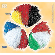 Op deze afbeelding zie je een Accessoires, van het merk Widmann. Pom Pom Rood / Wit / Blauw