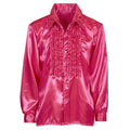 Lekker Foute Blouse Met Ruches Roze Man