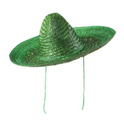 Op deze afbeelding zie je een Accessoires, van het merk Widmann. Sombrero 48cm, Groen