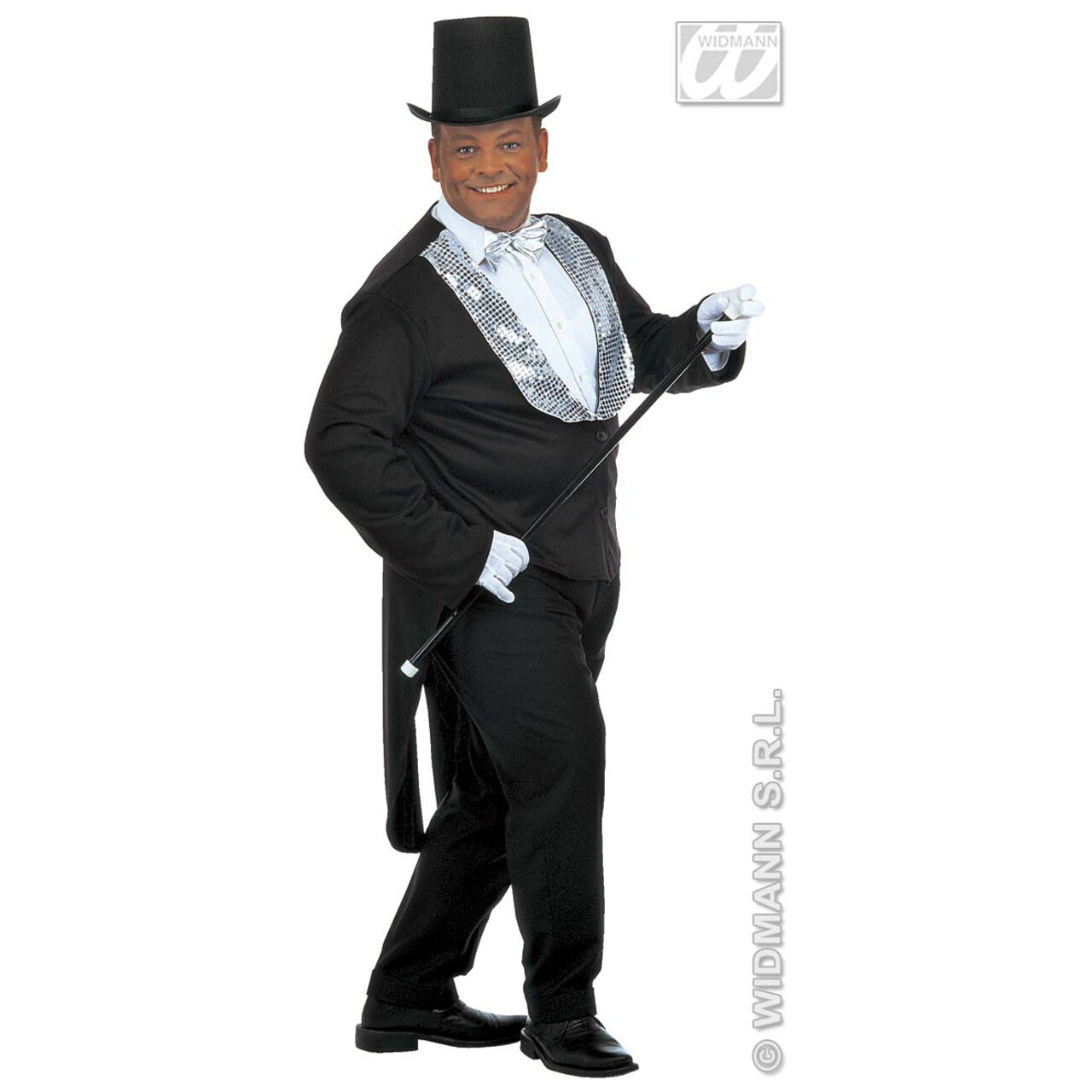 Op deze afbeelding zie je een Accessoires, van het merk Widmann. Handschoenen Grijs
