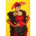 Handschoenen Saloon Dame, Rood