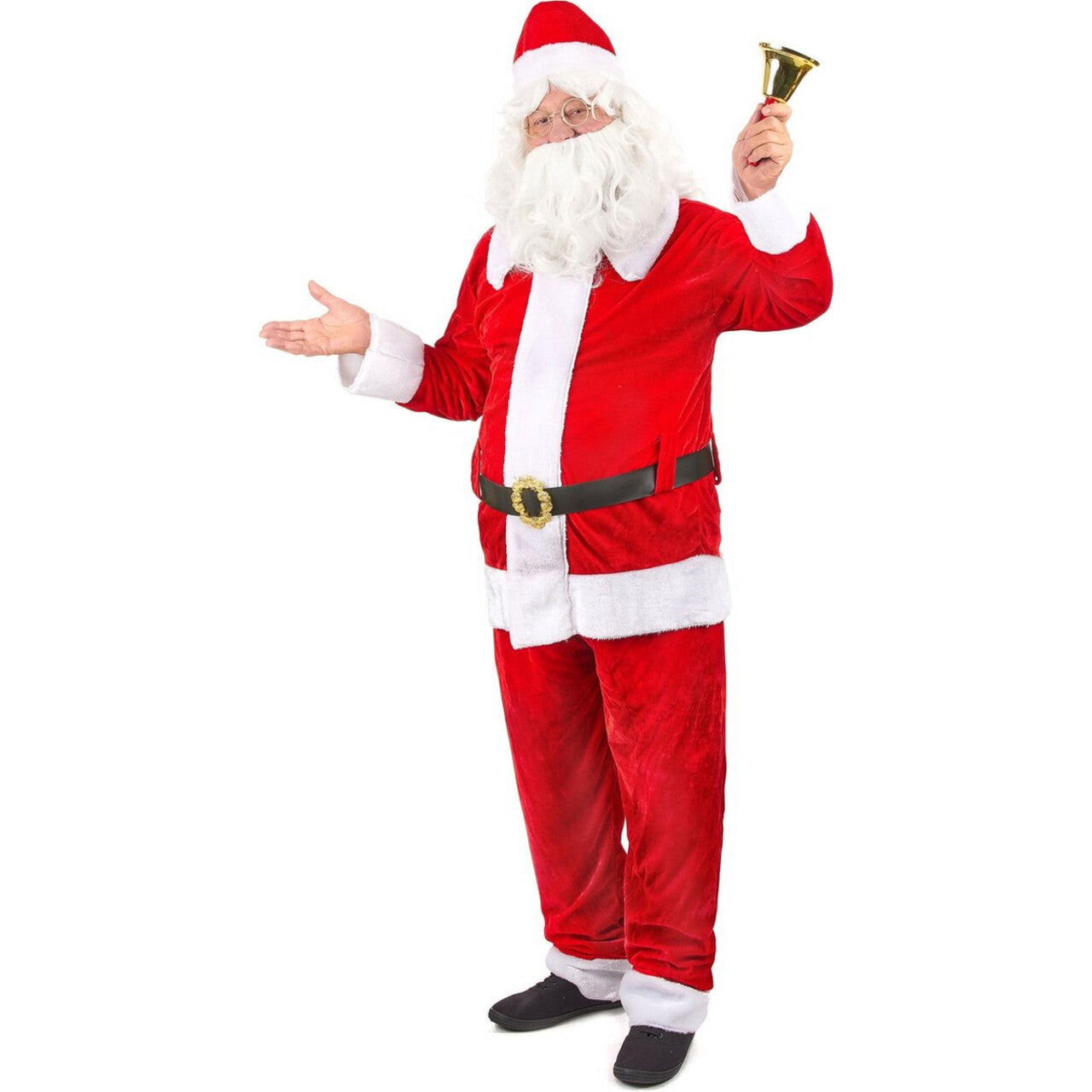 Op deze afbeelding zie je een Kostuums, van het merk Widmann. Kerstman Luxe Royal Santa XL Kostuum