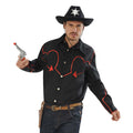 Rodeo Cowboyshirt Met Pailletten Decoratie Man