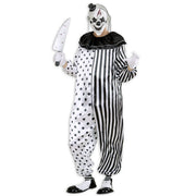 Op deze afbeelding zie je een Kostuums, van het merk Widmann. Killer Pierrot Slager Clown Man Kostuum