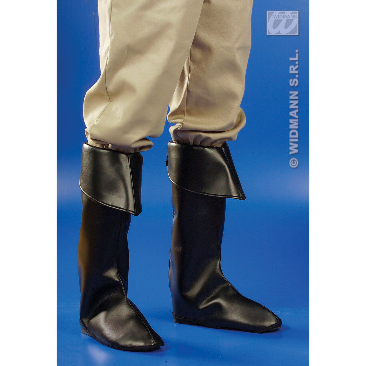 Op deze afbeelding zie je een Accessoires, van het merk Widmann. Opzetlaarzen Zwart Of Bruin