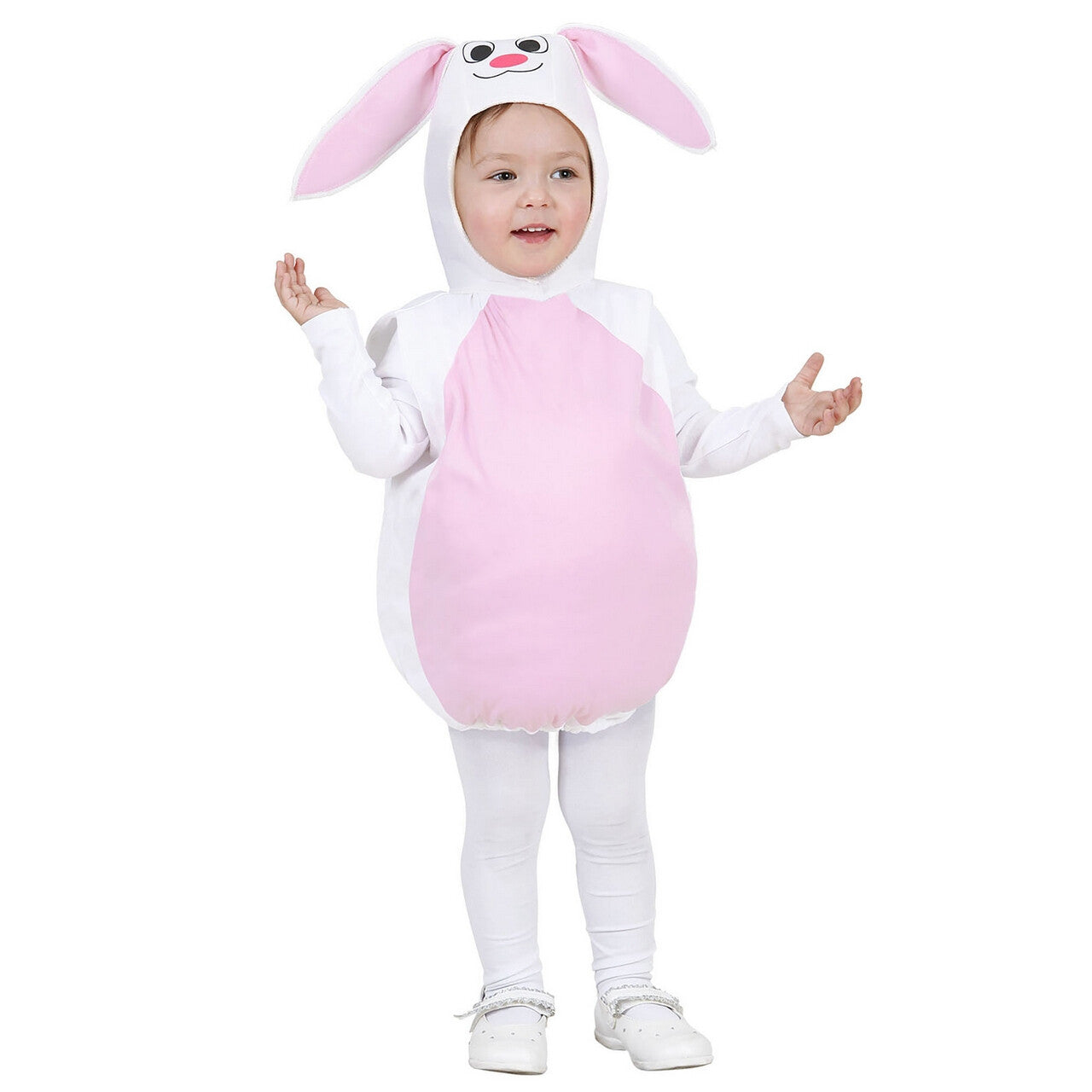 Op deze afbeelding zie je een Kostuums, van het merk Widmann. Opgevuld Konijn Kind Whats Up Doc Kostuum Kind