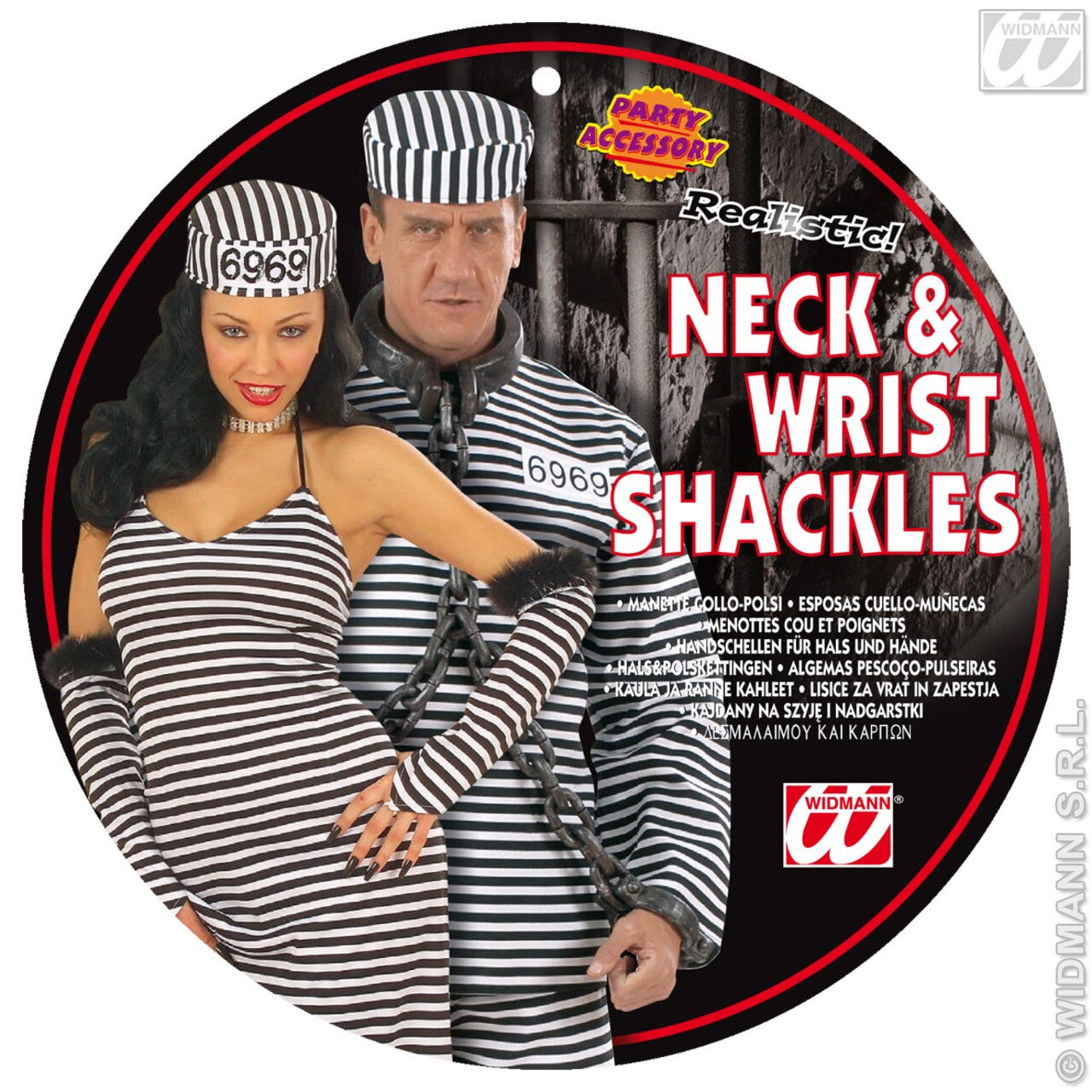 Op deze afbeelding zie je een Accessoires, van het merk Widmann. Nek En Pols Ketting Professioneel