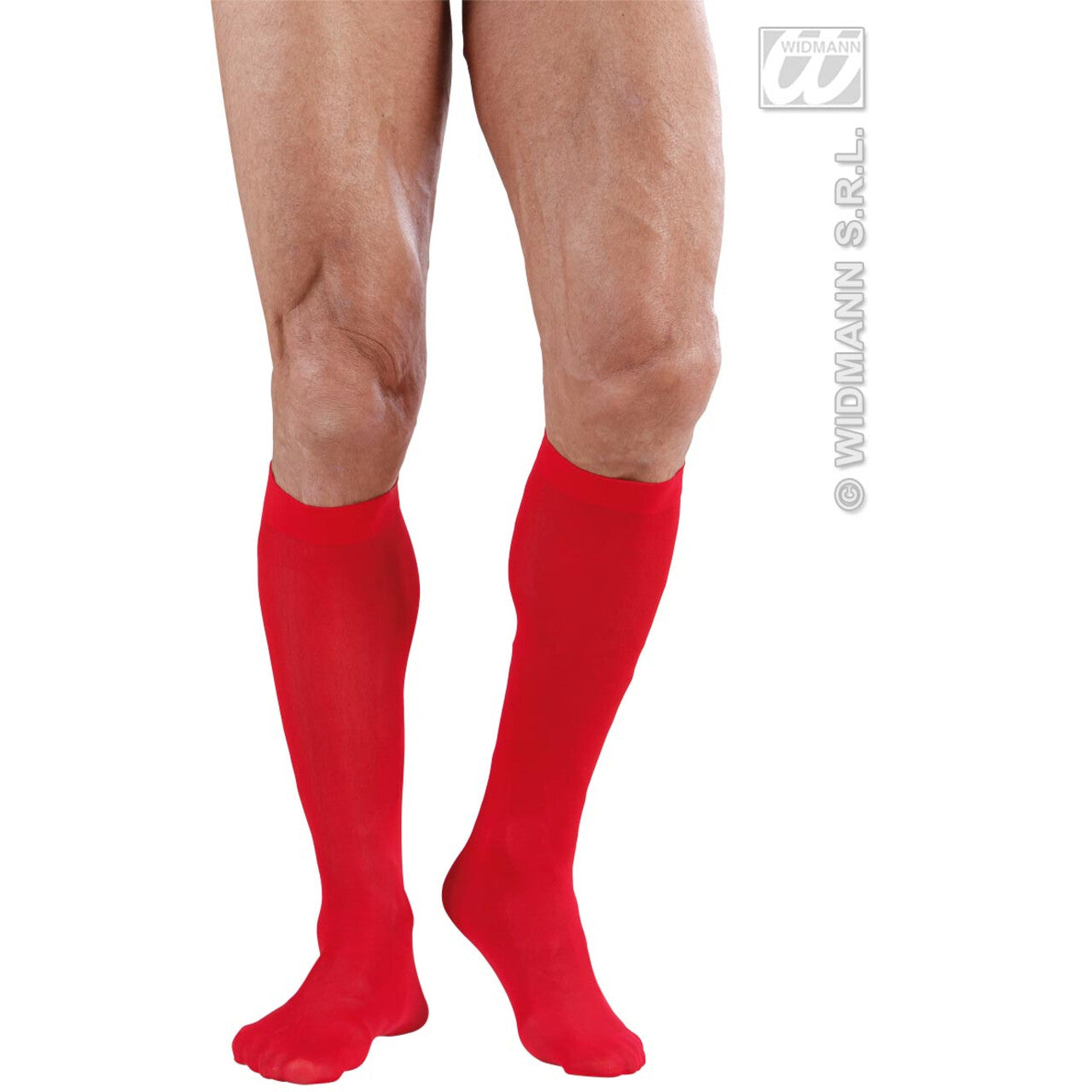 Op deze afbeelding zie je een Accessoires, van het merk Widmann. Sokken Rood