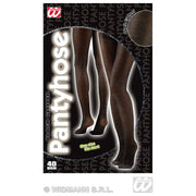Op deze afbeelding zie je een Accessoires, van het merk Widmann. Panty 40den, Glitter Zwart