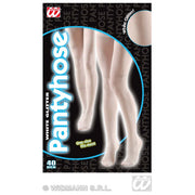 Op deze afbeelding zie je een Accessoires, van het merk Widmann. Panty 40den, Glitter Wit