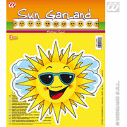 Op deze afbeelding zie je een Decoratie, van het merk Widmann. Slinger 3 Meter, Zon