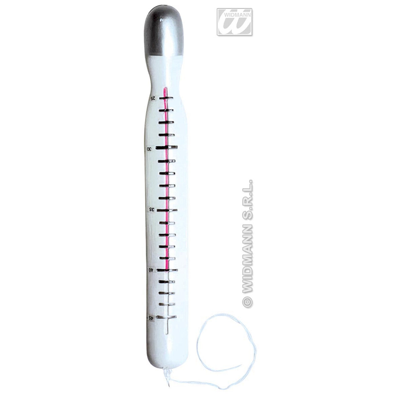 Op deze afbeelding zie je een Accessoires, van het merk Widmann. Maxi Thermometer 37 Centimeter