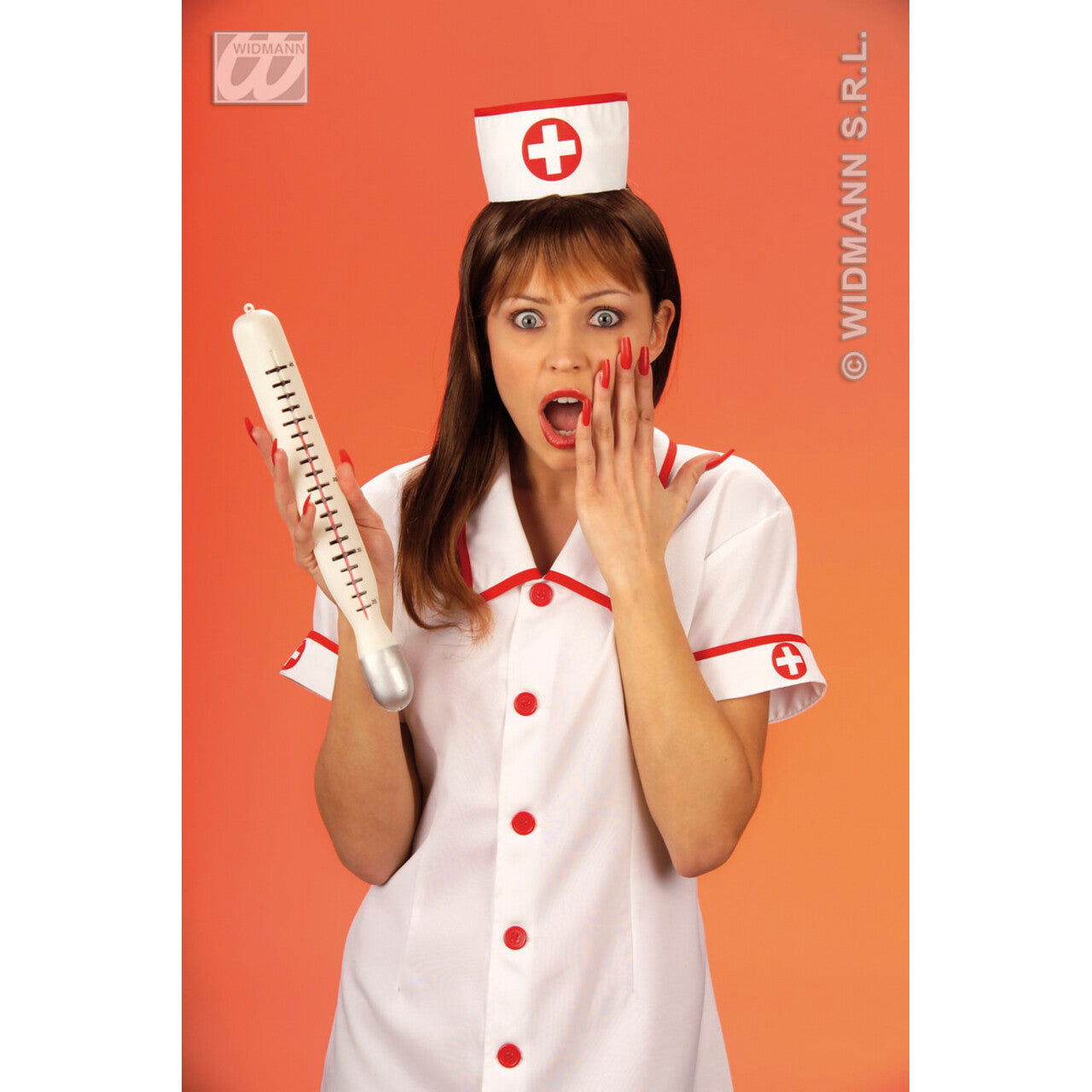 Op deze afbeelding zie je een Accessoires, van het merk Widmann. Maxi Thermometer 37 Centimeter