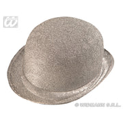 Op deze afbeelding zie je een Accessoires, van het merk Widmann. Bolhoed Zilverkleurig