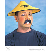 Op deze afbeelding zie je een Accessoires, van het merk Widmann. Chinese Hoed, Vilt