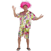 Op deze afbeelding zie je een Kostuums, van het merk Widmann. Aloha Hawaiiaanse Man Kostuum