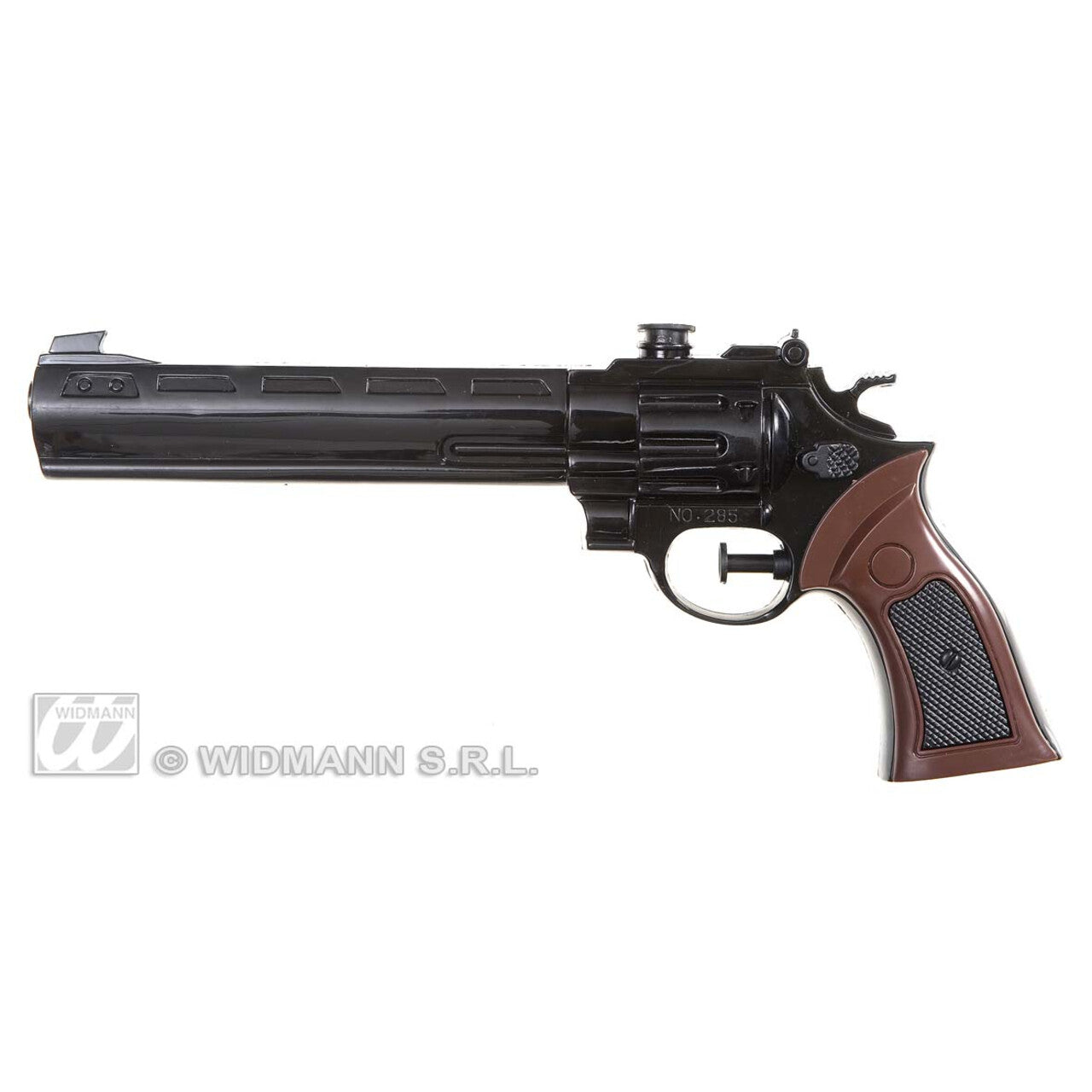 Op deze afbeelding zie je een Accessoires, van het merk Widmann. Vodka Cowboy Pistool 30 Centimeter