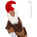 Kaboutermuts Met Baard En Wenkbrauwen