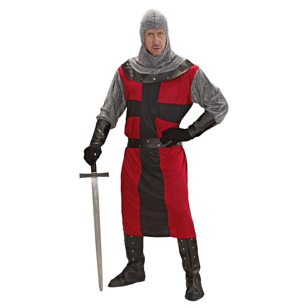 Op deze afbeelding zie je een Kostuums, van het merk Widmann. Ridder Donkere Tijden Ronde Tafel XL Kostuum Man