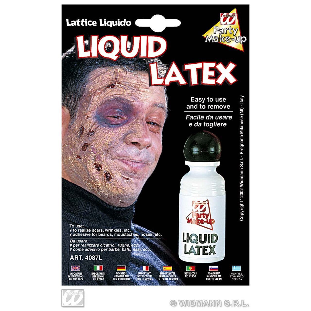 Op deze afbeelding zie je een Accessoires, van het merk Widmann. Potje Vloeibare Latex