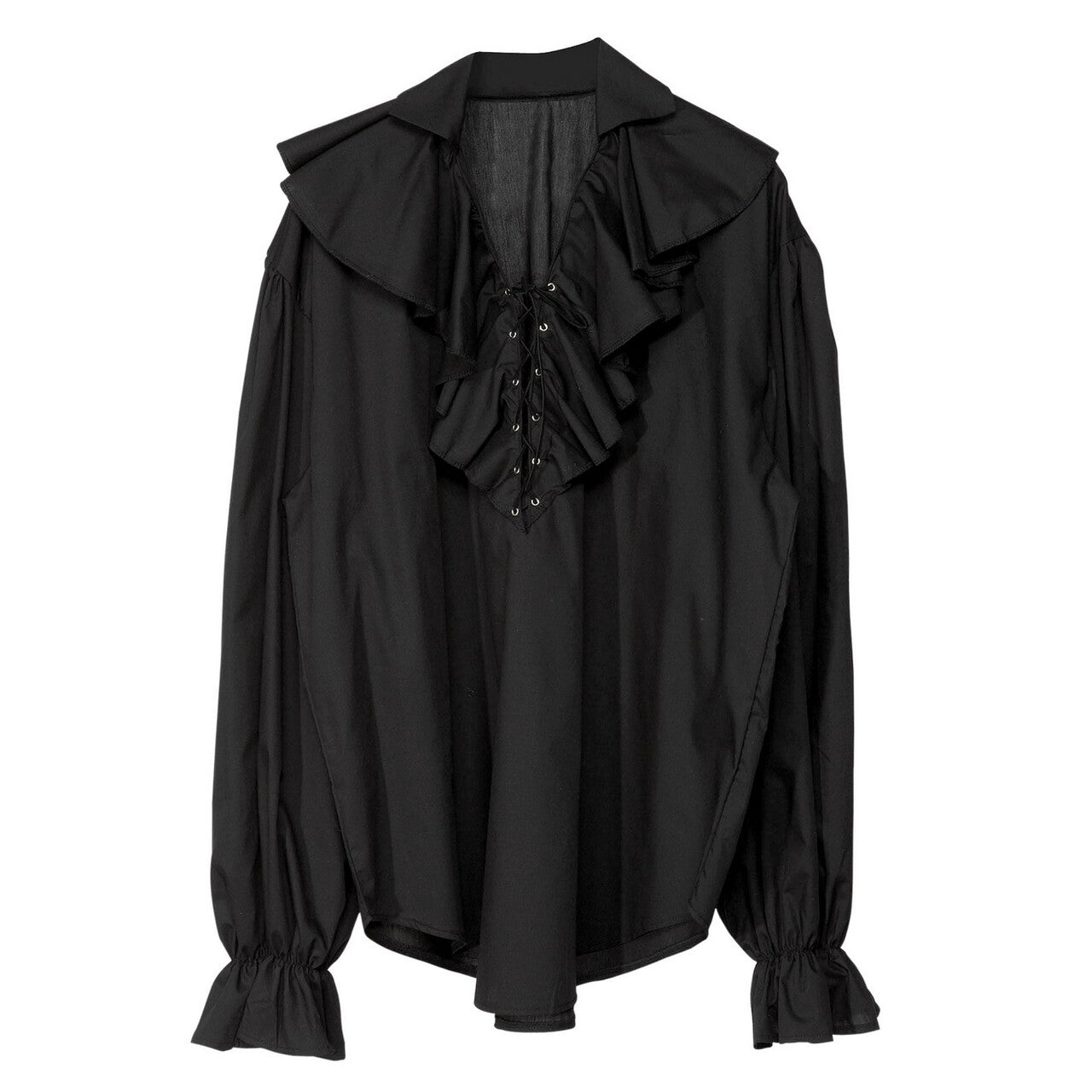 Op deze afbeelding zie je een Kostuums, van het merk Widmann. Piratenshirt Dames, Zwart Vrouw