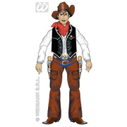 Op deze afbeelding zie je een Decoratie, van het merk Widmann. Decoratie Cowboy, 135 Centimeter