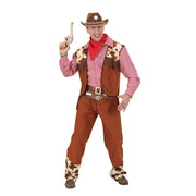 Op deze afbeelding zie je een Kostuums, van het merk Widmann. Cowboy Luxe Renegade Kostuum Man