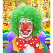 Op deze afbeelding zie je een Accessoires, van het merk Widmann. Pruik, Clown Groen