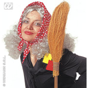 Op deze afbeelding zie je een Accessoires, van het merk Widmann. Omapruik Met Hoofddoek