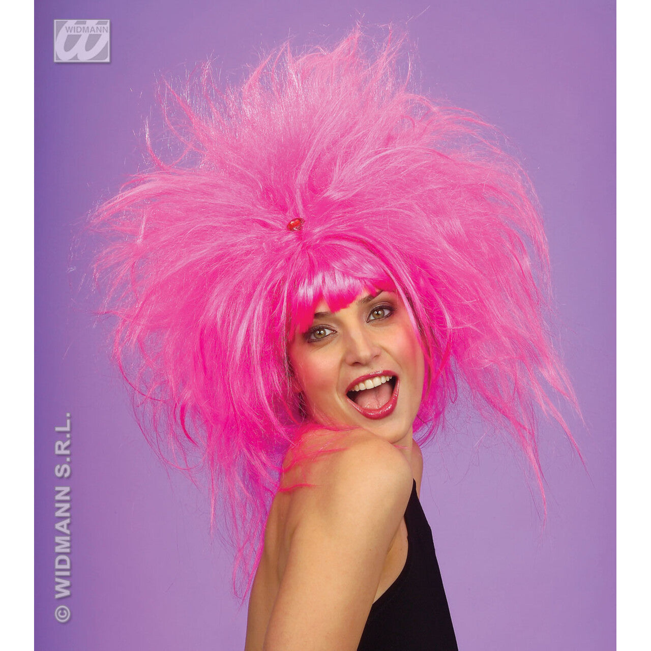 Op deze afbeelding zie je een Accessoires, van het merk Widmann. Pruik, Pretty Woman