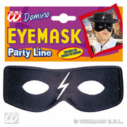 Op deze afbeelding zie je een Accessoires, van het merk Widmann. Oogmasker Zwarte Ruiter Z