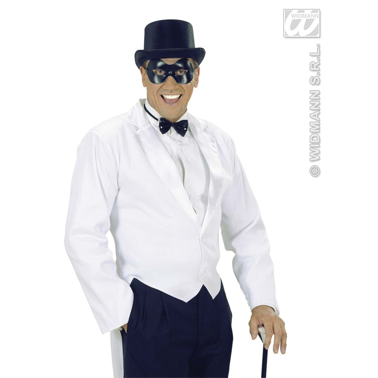 Op deze afbeelding zie je een Accessoires, van het merk Widmann. Oogmasker Zwart