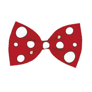 Op deze afbeelding zie je een Accessoires, van het merk Widmann. Stippen Strikje Clown Rood