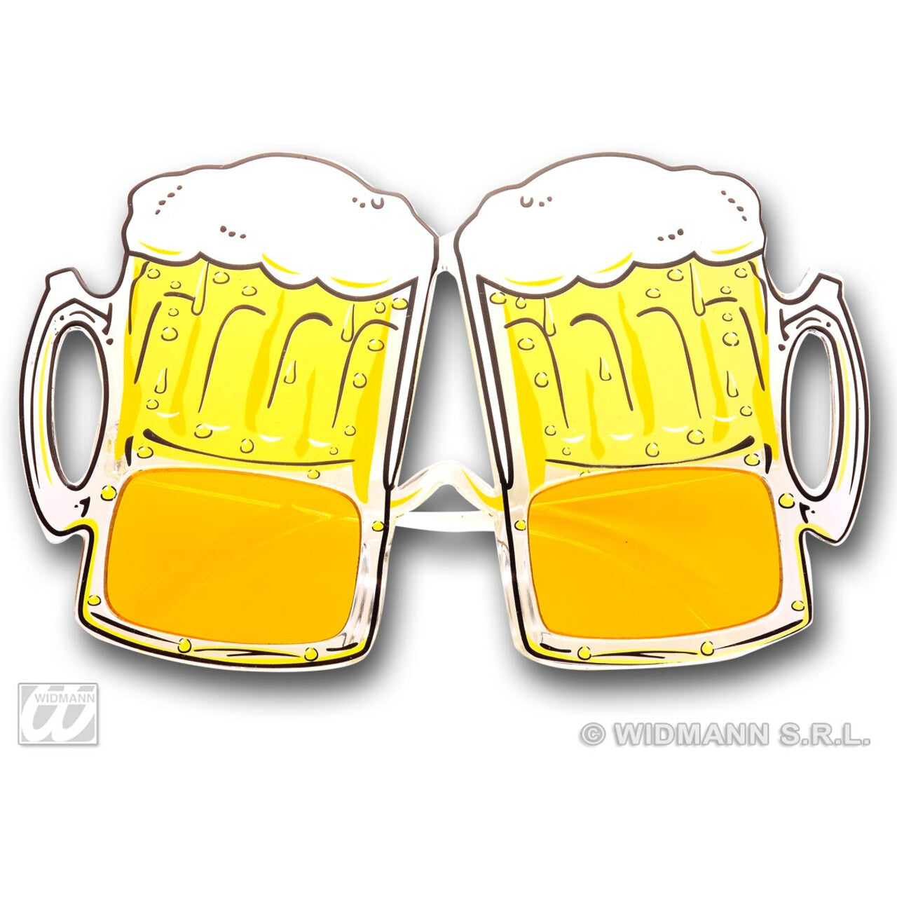 Op deze afbeelding zie je een Accessoires, van het merk Widmann. Bril, Bier