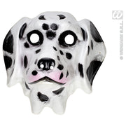 Op deze afbeelding zie je een Accessoires, van het merk Widmann. Plastic Kindermasker Dalmatier