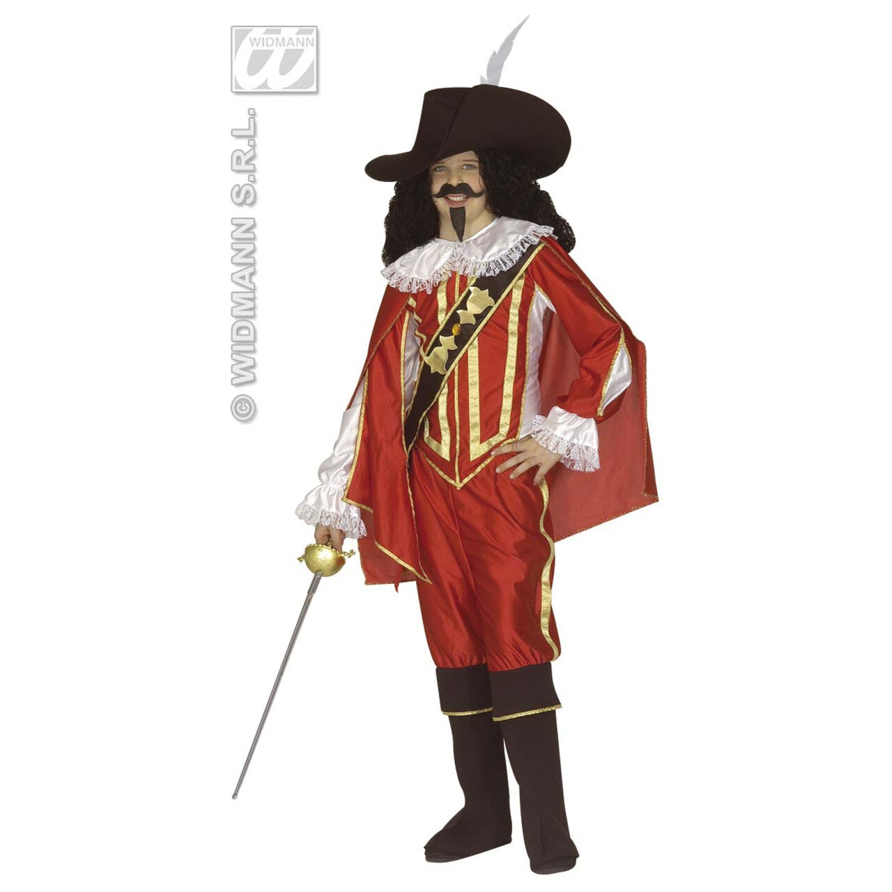 Op deze afbeelding zie je een Accessoires, van het merk Widmann. Musketierszwaard