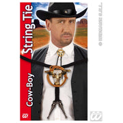 Op deze afbeelding zie je een Accessoires, van het merk Widmann. Luxe Cowboy Veterdas