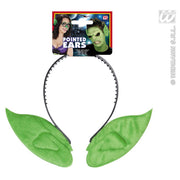 Op deze afbeelding zie je een Accessoires, van het merk Widmann. Hoofdband Met Puntoren, Groen