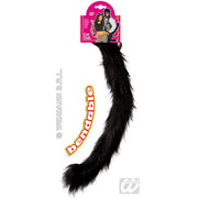 Op deze afbeelding zie je een Accessoires, van het merk Widmann. Pluche Kattenstaart, Zwart