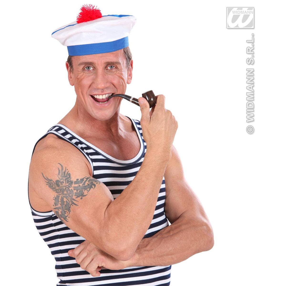 Op deze afbeelding zie je een Accessoires, van het merk Widmann. Pijp 14,5 Centimeter