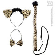 Op deze afbeelding zie je een Accessoires, van het merk Widmann. Verkleedset Luipaard