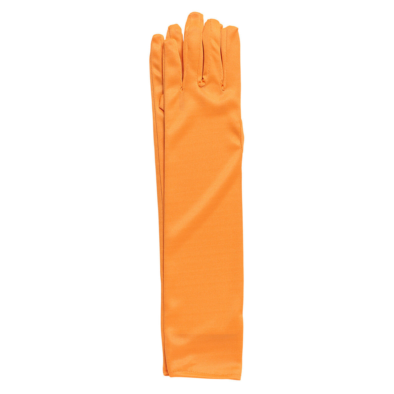 Op deze afbeelding zie je een Accessoires, van het merk Widmann. Handschoen Lang Neon, Oranje