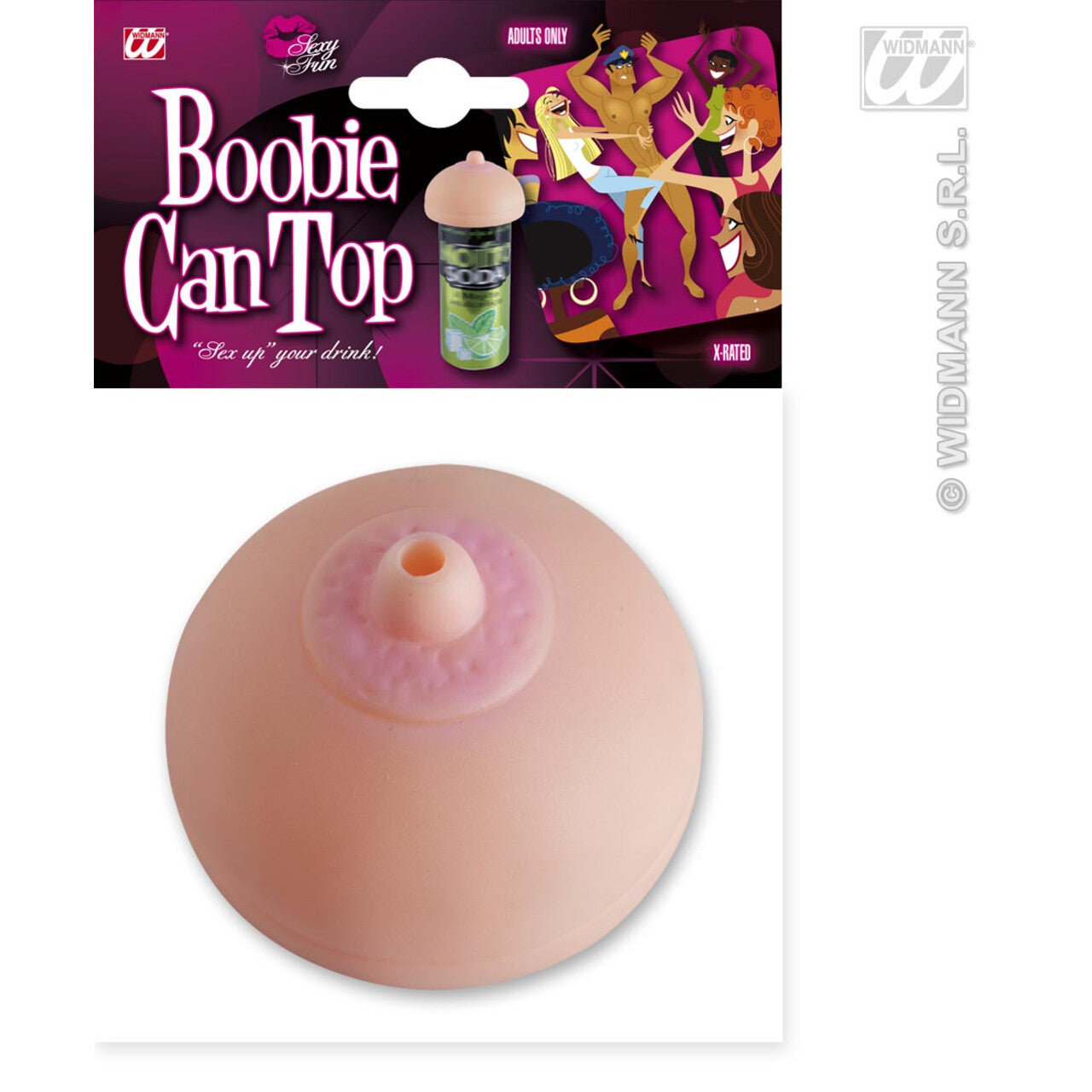 Op deze afbeelding zie je een Accessoires, van het merk Widmann. Borstje Voor Op Blikje