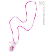 Op deze afbeelding zie je een Accessoires, van het merk Widmann. Ketting Met Piemel Glaasje