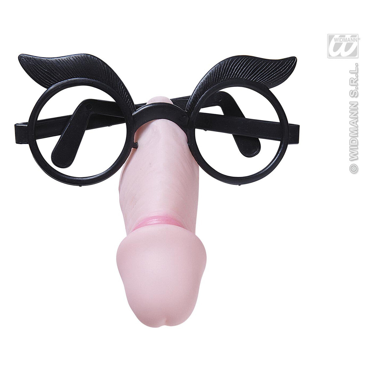 Op deze afbeelding zie je een Accessoires, van het merk Widmann. Piemel Bril