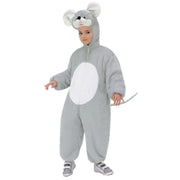 Op deze afbeelding zie je een Kostuums, van het merk Widmann. Full-Body Pluche Muis Kind Kostuum Kind