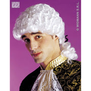 Op deze afbeelding zie je een Accessoires, van het merk Widmann. Pruik, Markies