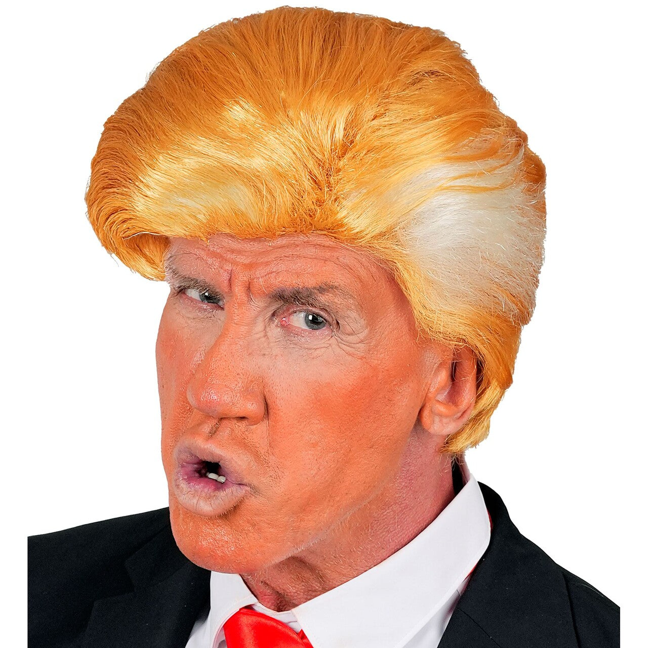 Op deze afbeelding zie je een Accessoires, van het merk Widmann. Mr. President Trump Pruik