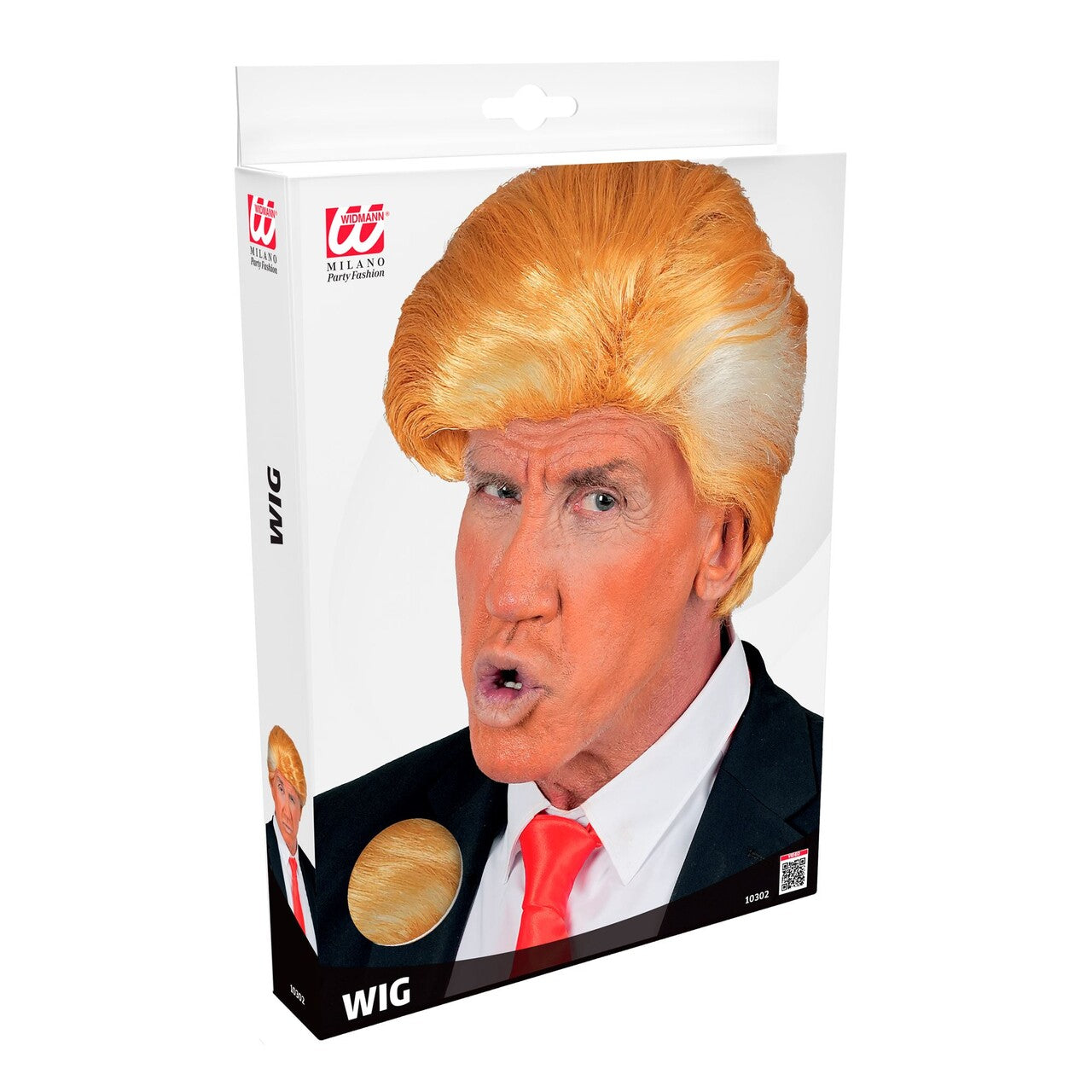 Op deze afbeelding zie je een Accessoires, van het merk Widmann. Mr. President Trump Pruik